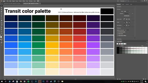 How To Create A Color Palette For Your App With Adobe Illustrator Youtube