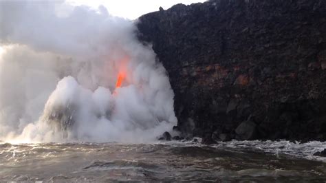 Fire Hose Lava Kilauea Hi Youtube