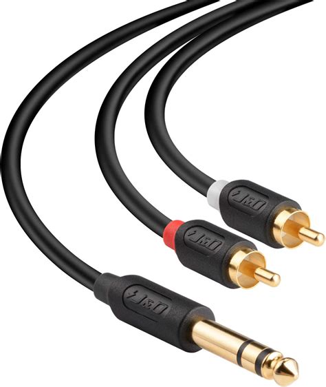 Jandd 635 Mm To 2rca Cable Rca Cable Gold Plated Audiowave