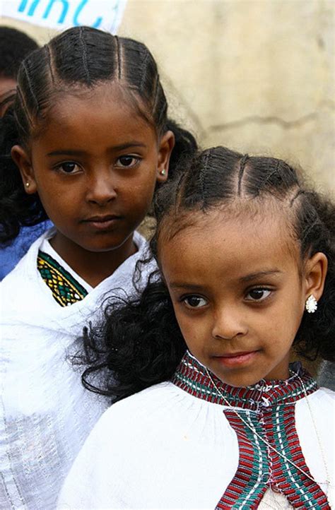 Asmara Kids With Traditional Hairstyle Eritrea Natural Hair Styles