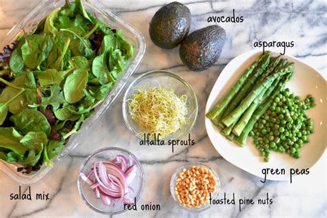 Green Salad Ingredients