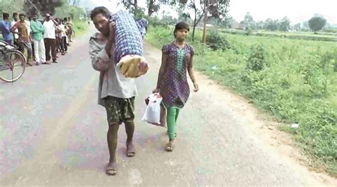 Odisha Man Walks 10 Km Carrying Wifeâ€™s Dead Body After Hospital Denies A Mortuary Van The