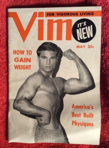 Vim May Vol No Guy Madison First Edition Physique Art Male Beefcake Gay Ebay