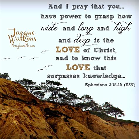 ephesians 3 17 2012 09 28 for when you need to grasp his love