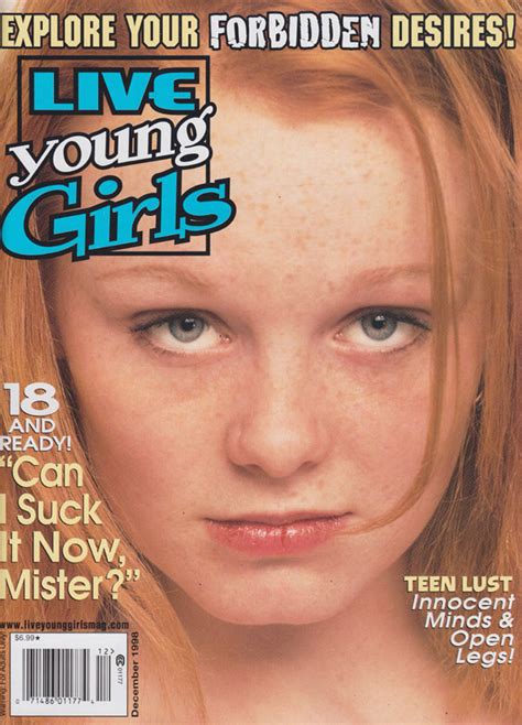 Live Young Girls December 1998 Magazine Back Issue Live