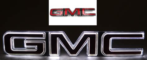 Gmc Next Gen Yukon And Yukon Xl Oem Red Grille Emblem Illuminates White