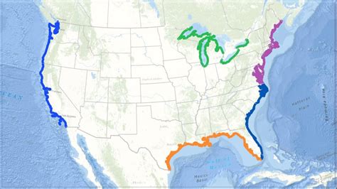 Coast Ranges Map