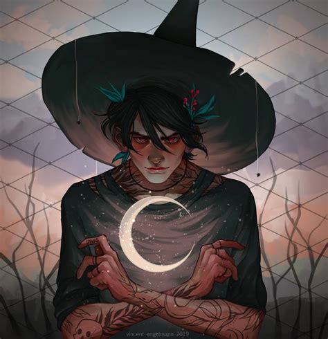 Witch Babe By Vincent Engelmann On DeviantArt Kunst Inspo Art Inspo Art And Illustration