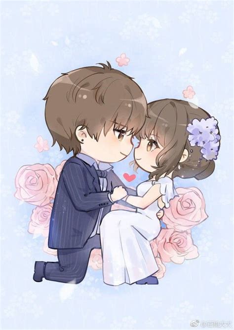 Love Cartoon Couple Chibi Couple Anime Love Couple I Love Anime