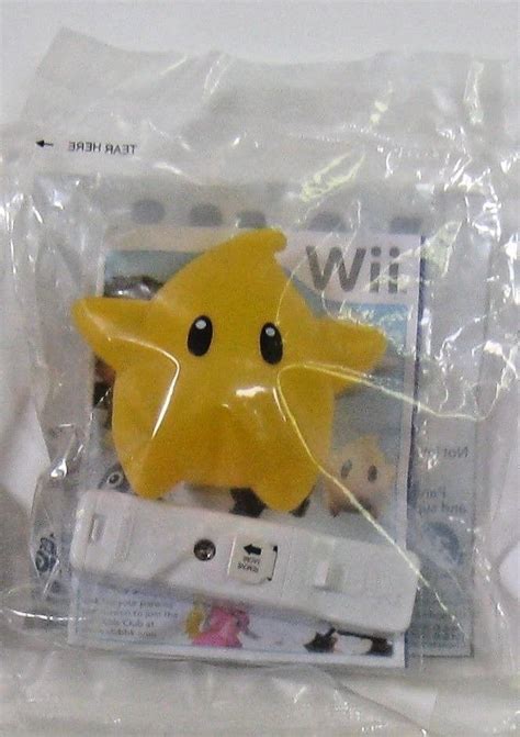 2008 Burger King Nintendo Wii Light Up Luma Toy Rare Free Shipping