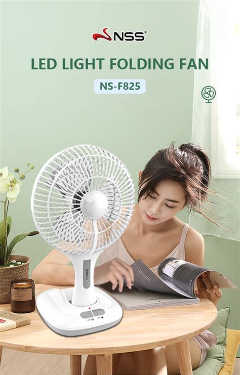 Nss Solar Fan Solar Electric Fan 16 Inch Rechargeable Fan 10w Panel Stand Outdoor Emergencylight