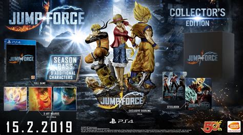 Jump Force Reveals Pre Order Bonuses For Its 14 Feb 2019 Release The
