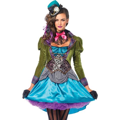 Leg Avenue Womens Deluxe Mad Hatter Costume