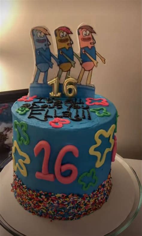 Spongebob 16th Birthday Cake Birthday Bcg