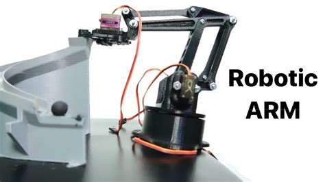 Brazo Robotico Arduino Robotic Arm Youtube