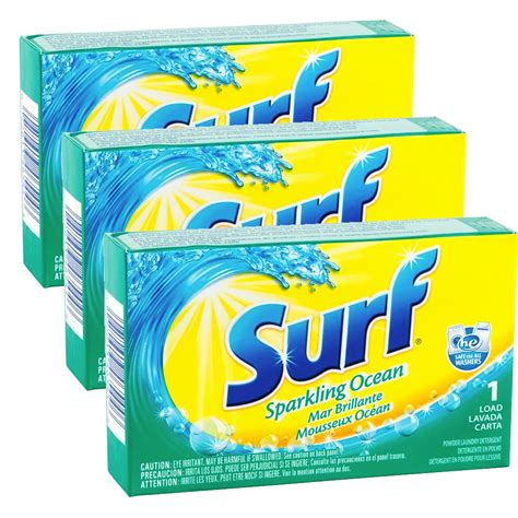Surf Laundry Detergent 20 Oz Powder Case Of 100 Packs Lodging Kit