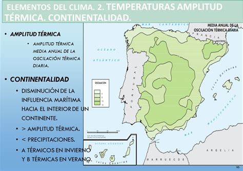 El Clima En España Contenidos Prioritarios Recursos De Geografía E