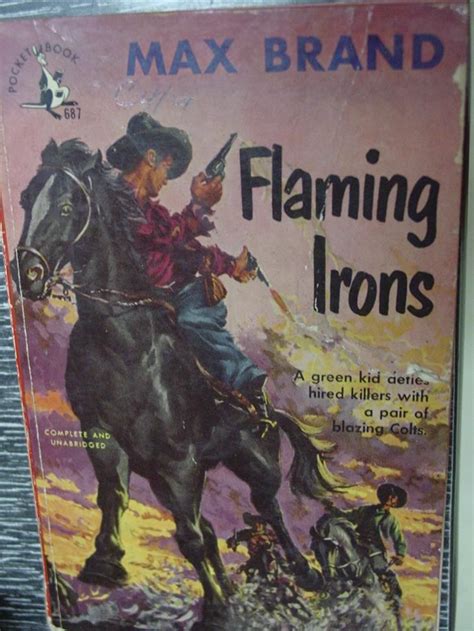 Max Brand 1951 Western Magazine And Pocket Cowboy Books Silvertip Guns