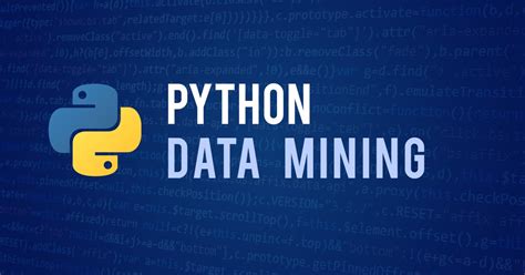 Python Data Mining The Secrets Of Python Data Mining