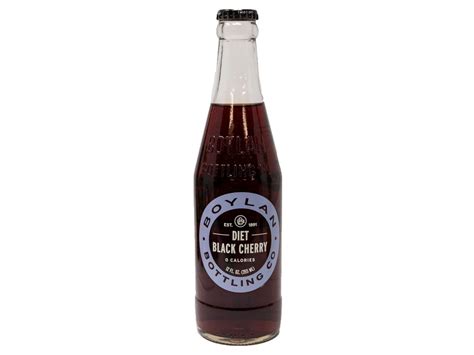 Diet Black Cherry Soda 64pk 12oz Boylan Bottling Company The Grain
