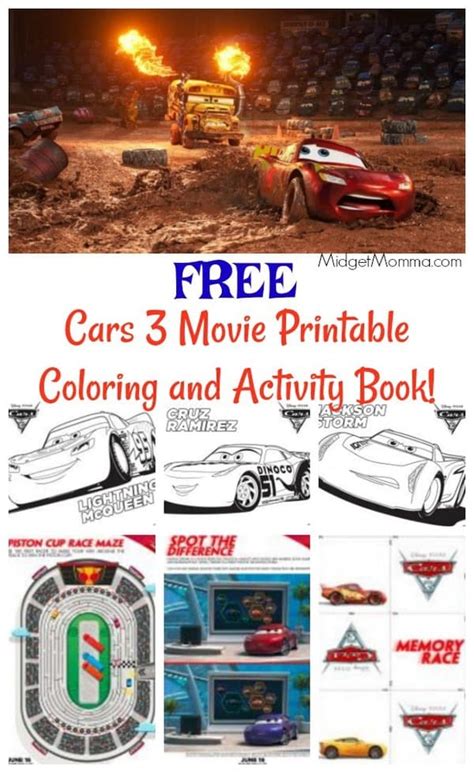 cars   printable coloring pages  activity book midgetmomma