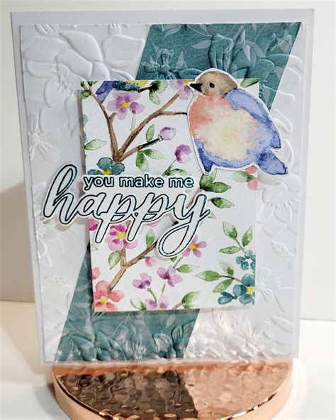 Flight Airy Meets Thoughtful Moments Hybrid Embossing Folder