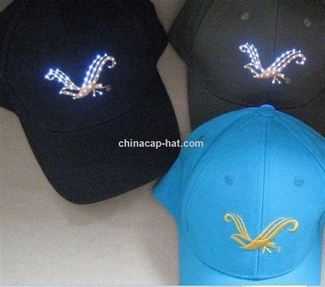 Promotional Led Embroidery Baseball Cap Suppliers China Wholesale Led