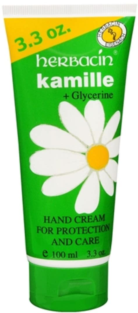 Amazon Com Herbacin Kamille Glycerine Hand Cream 3 30 Oz Beauty