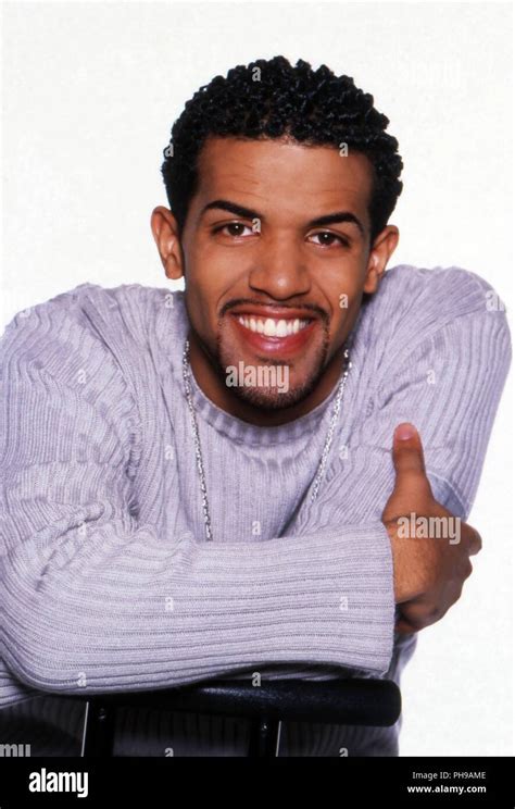 Craig David Britischer Sänger Und Songwriter Deutschland 2000