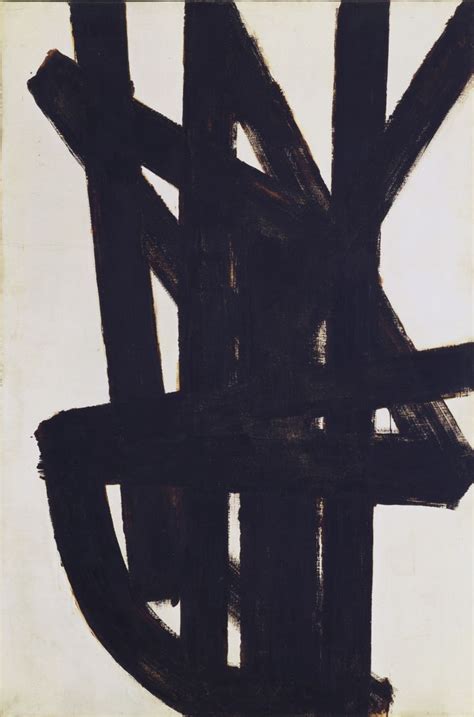 Pierre Soulages Painting 1948 49 Moma Abstract Art Painting