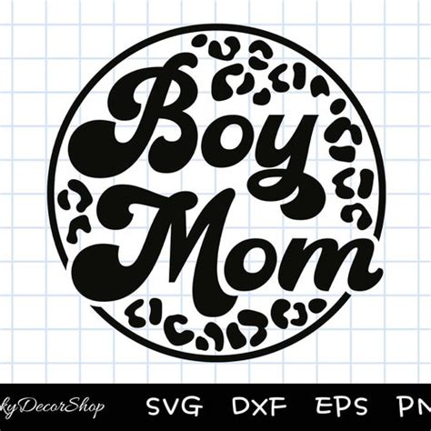 Boy Mom Svg Boy Mama Svg Mom Shirt Svg Cut Files Etsy