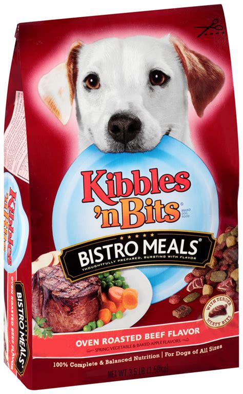 Look at the guaranteed analysis. Kibbles 'n Bits Bistro Meals, Oven Roasted Beef Flavor, 3 ...