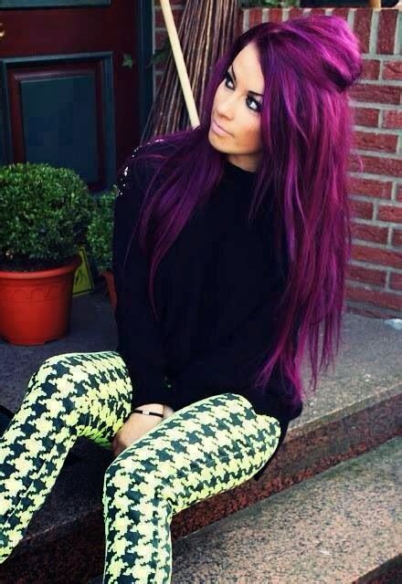 purple hair color ideas shades  purple hair fashion