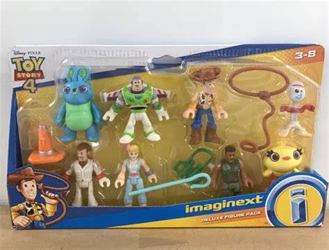 Fisher Price Imaginext Disney Pixar Toy Story 4 Deluxe 8 Pack Action