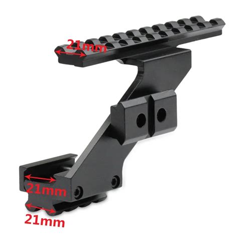 Very100 Pistol Hand Gun Scope Mount For Red Dot Laser Sight Flashlight