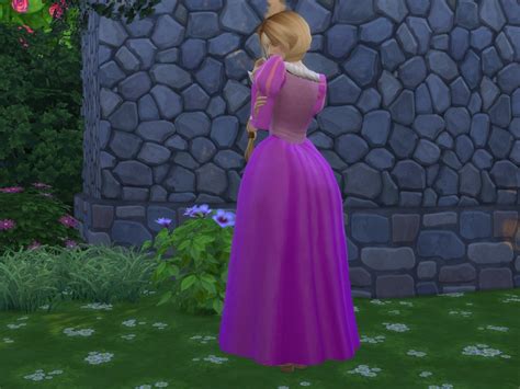 Lollesims Rapunzel Dress