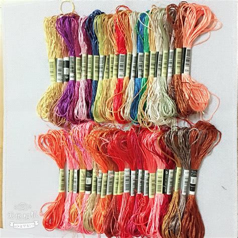 Hot Selling Similar Dmc Thread Silk Threads Cross Stitch Cotton