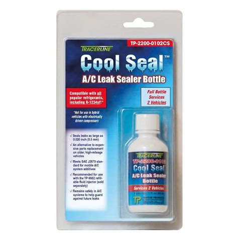 Tracer Products P 2200 0102cs Cool Seal Bottled Leak Sealer