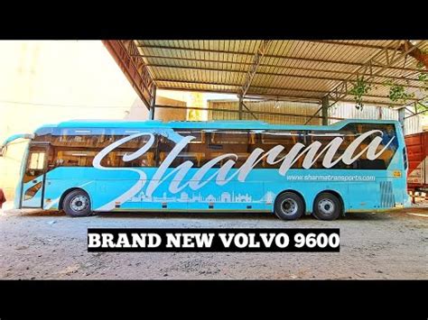 Karnatakas First Sharma Travels Volvo 9600 Multi Axle Sleeper Interior