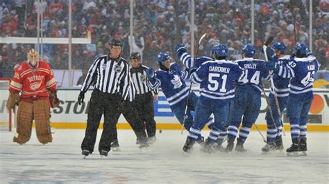 Winter Classic Shootout Maple Leafs Vs Red Wings Youtube