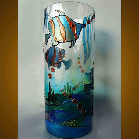 Diy Glass Painting Patterns Ideas