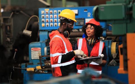 African American Engineer Skills Quality Maintenance Training