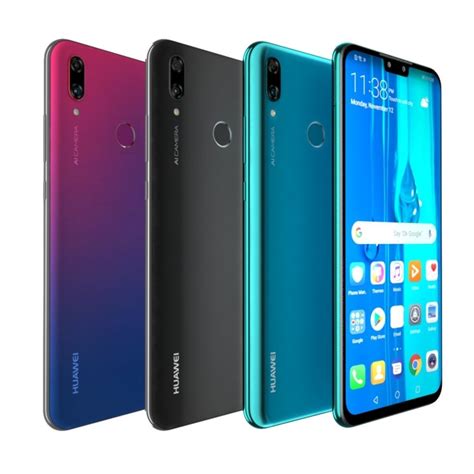 Huawei Y9 2019 All Color 3d Model Cgtrader