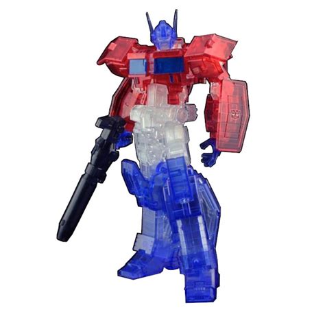 Flame Toys Transformers Furai Optimus Prime Clear Ver Model Kit