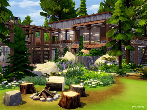 Lakeside Sauna By Lhonna At Tsr Sims 4 Updates