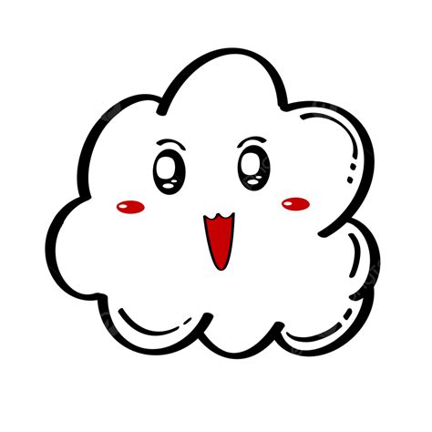 Gambar Awan Yang Lucu Awan Cloud Yang Lucu Cloud Art Png Transparan