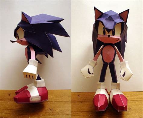 Sonic Papercraft Pdf Download Papercraft Essentials