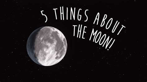 Five Things To Know About The Moon Nasa Solar System Exploration