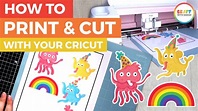 How to Print Then Cut with your Cricut - EASY Tutorial - YouTube