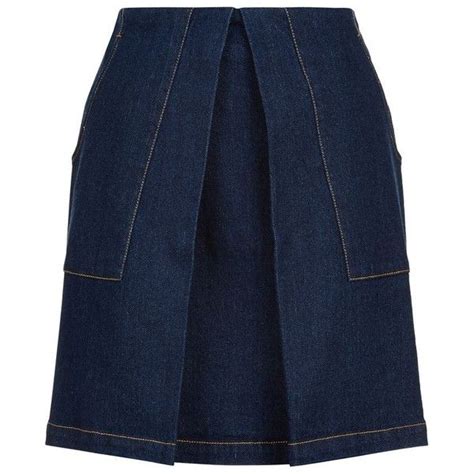 Finders Keepers Flashback Denim Fold Mini Skirt Clothes Design Mini